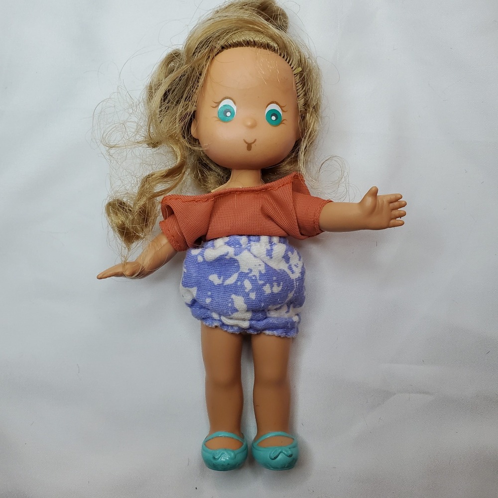 Vintage 1980s ertl doll Blonde Hair Blue Eyes